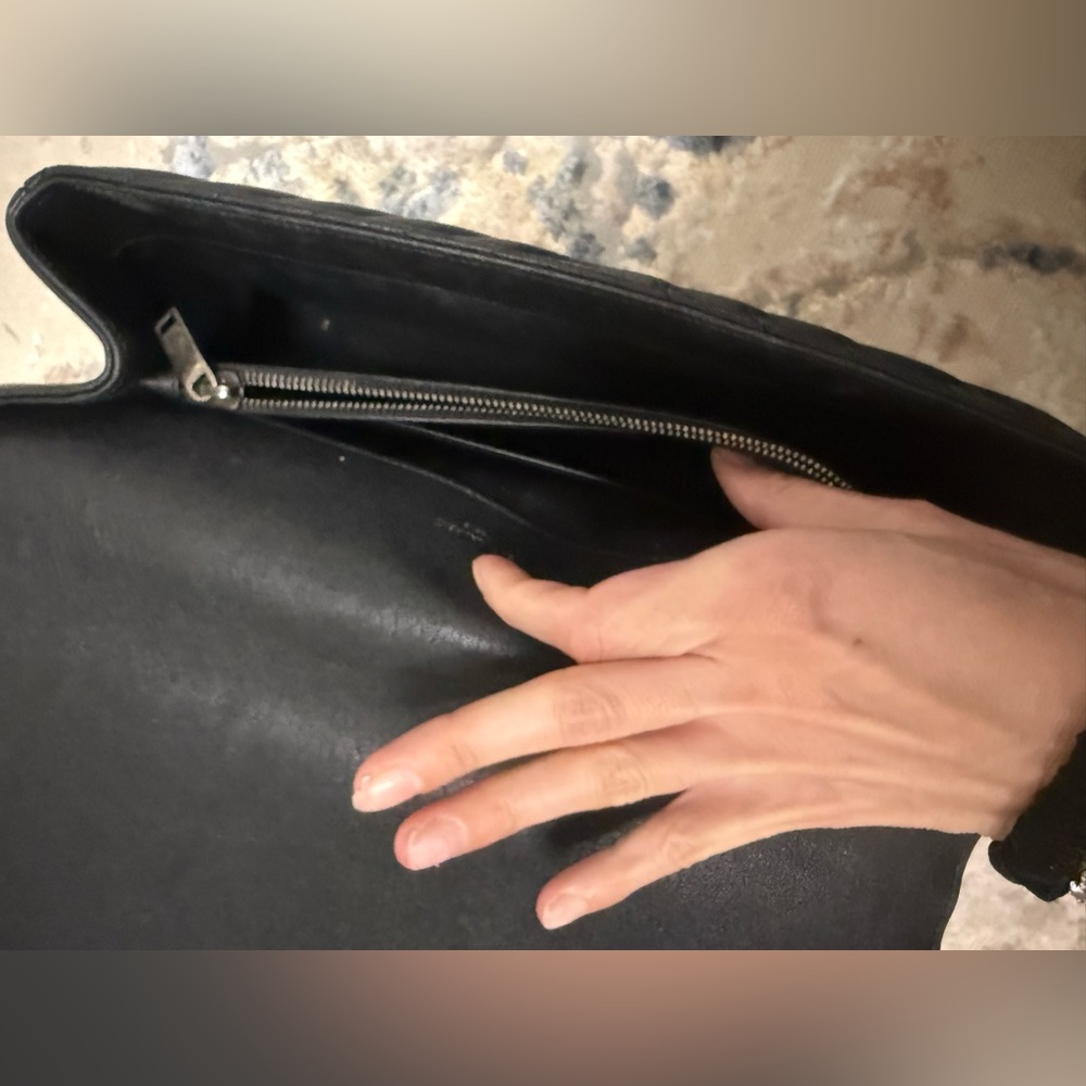 Authentic Saint Laurent 2021 Large Monogram Matelasse College Bag - Picture 15 of 15